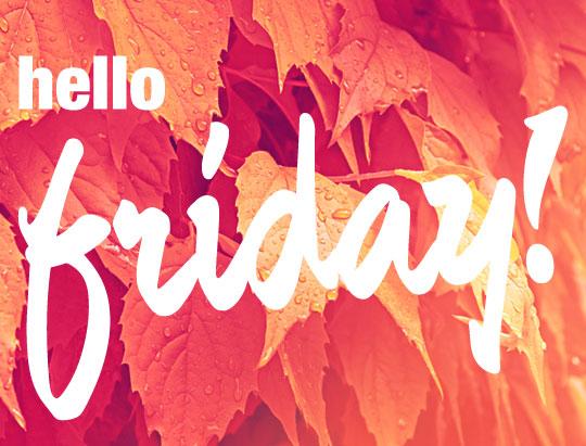 Hola Viernes! #weekend #happyfriday http://t.co/cP8K4dddnn