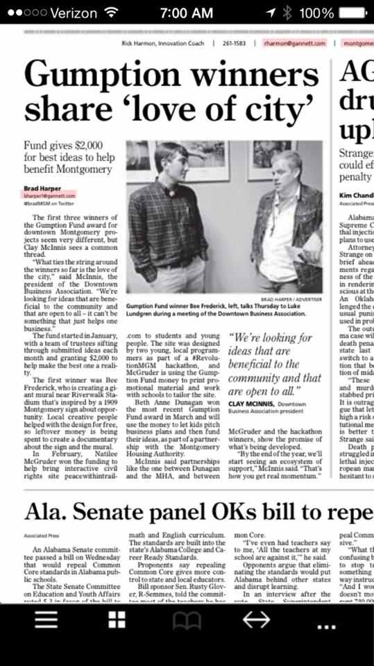 Yeah they do! #gumptionfund #dbamgm