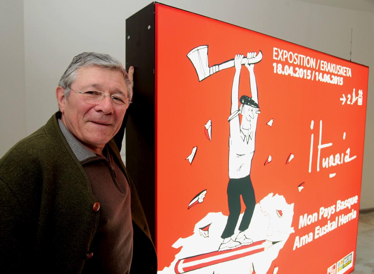 SO_Paysbasque's tweet image. #Bayonne : journée marathon pour Michel Iturria qui expose 110 dessins au Musée basque
sudouest.fr/2015/04/17/bay…