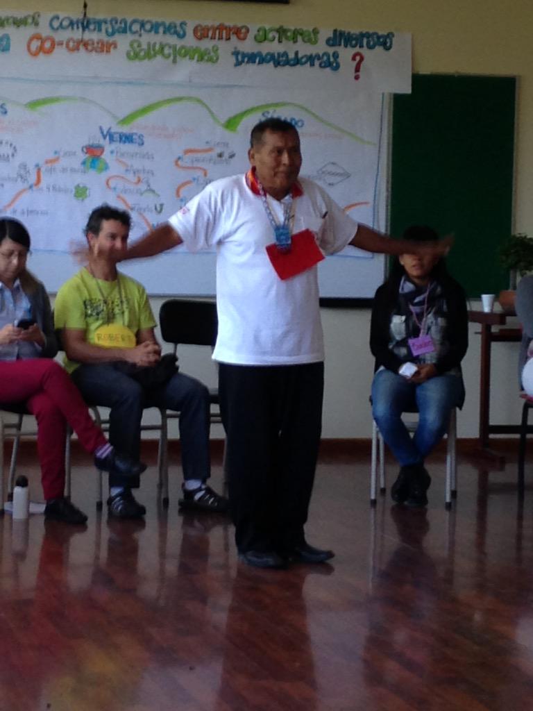 <a href="/AofHostingQuito/">Art Of Hosting Quito</a> nuestro figura de padre, compartiendo su sabiduría.