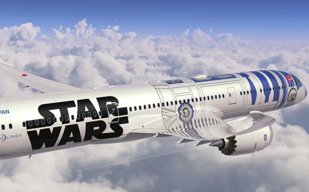 All Nippon Airways has unveiled a #StarWars-themed jetliner: ow.ly/LKxRX