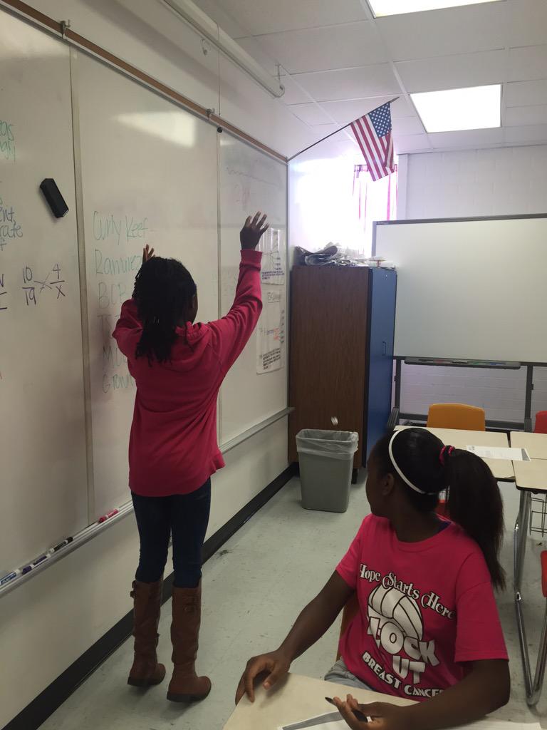 MsWhite_SCA's tweet photo. Ending the week with #TrashcanBasketball in 3rd period! #GISDGameOn #SCA #Math @ScottatGISD @GISDGameOn http://t.co/rWmobNZji3