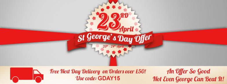 MidlandFlags's tweet photo. #SaintGeorgesDay is just around the corner, are you ready? http://t.co/r0Q2doWpha