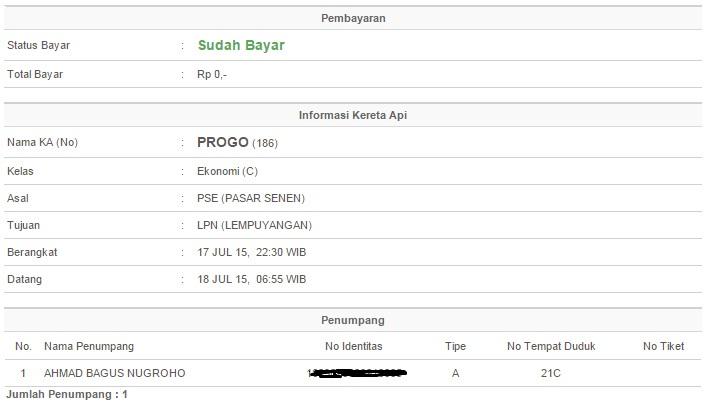 abnugroho_'s tweet photo. @KAI121 akhirnyaaa tembus juga tuh server walaupun dapet pas hari H, tinggal berjuang utk tiket pulang http://t.co/7SArxIDRG9