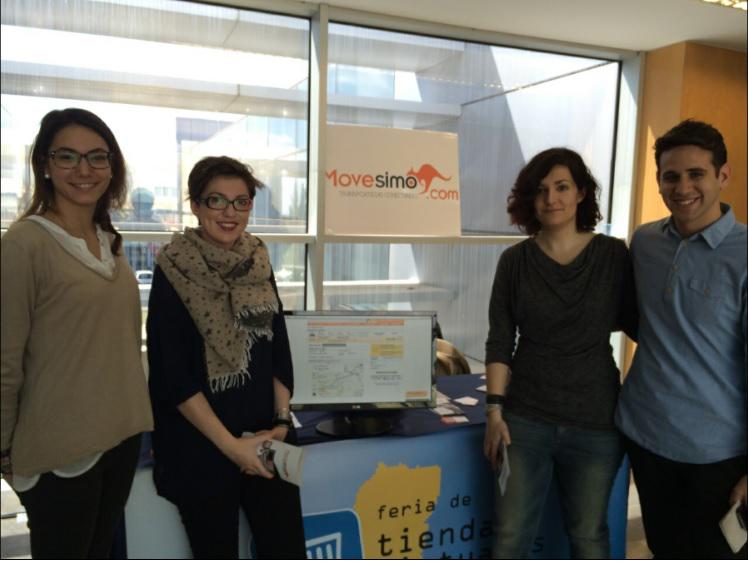 MovesimoES's tweet photo. Así hemos estado hoy en la X Edición de la Feria de Tiendas Virtuales en el Parque Tecnológico Walqa #FTVWalqa http://t.co/KoSRTnqWWK