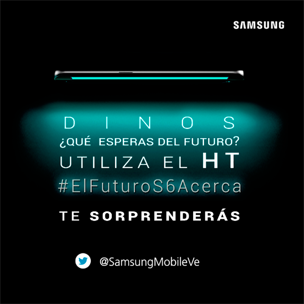 SamsungLatin's tweet photo. ¡Dale RT si estas participando en nuestro concurso #ElFuturoS6Acerca! http://t.co/tMnebbdH0b http://t.co/nJvjPPLFoK