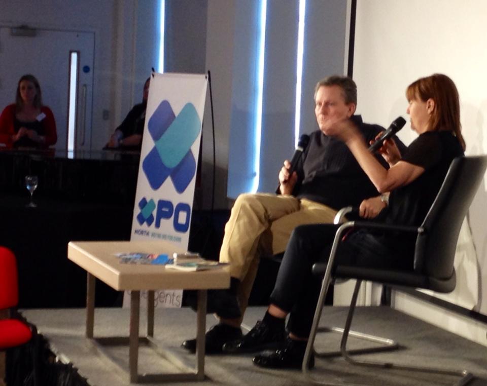 #indierecon @OrnaRoss and <a href="/Porter_Anderson/">Porter Anderson</a> talk about the evolution of #ALLi