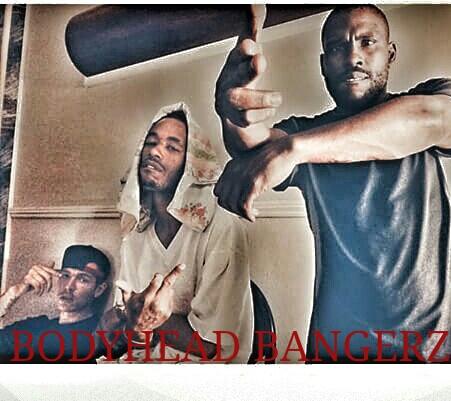 SMBULLETT's tweet photo. BODYHEAD BANGERZ. @cothedon @therealmartyp @SMBULLETT back to da bullshit... http://t.co/D9f6iMHCwe