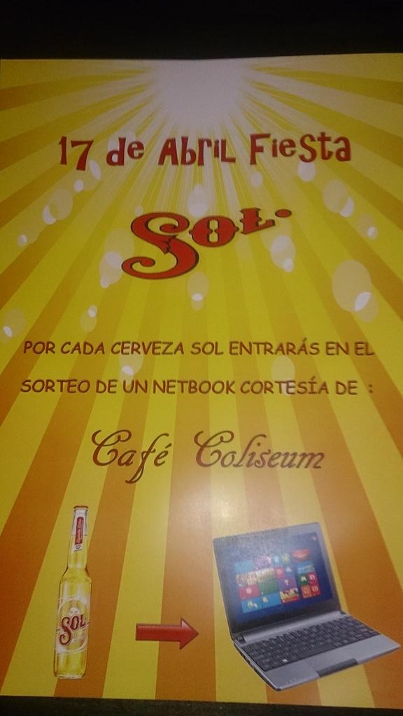 Cafecoliseum's tweet photo. Te vas a quedar sin entrar en el sorteo esta misma tarde en CAFE COLISEUM???? http://t.co/h47m9EH9r4
