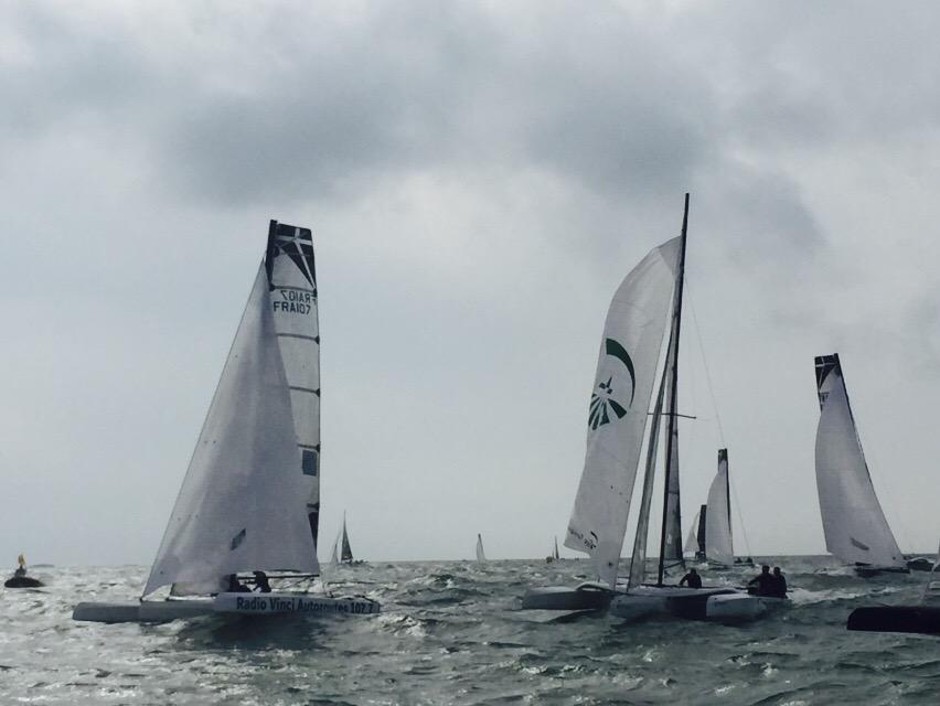 Embouteillage dans la baie du Pouliguen entre <a href="/Radio1077/">Radio VINCI Autoroutes</a> partenaire de <a href="/JBgellee/">Jean Baptiste Gellee</a> et <a href="/GroupamaCammas/">Cammas-Groupama</a> ! #infotrafic