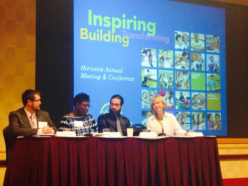HorizonsEWS's tweet photo. Honoring a few incredible Horizons teachers at our annual conference! #horizons http://t.co/ylg1HEI63V