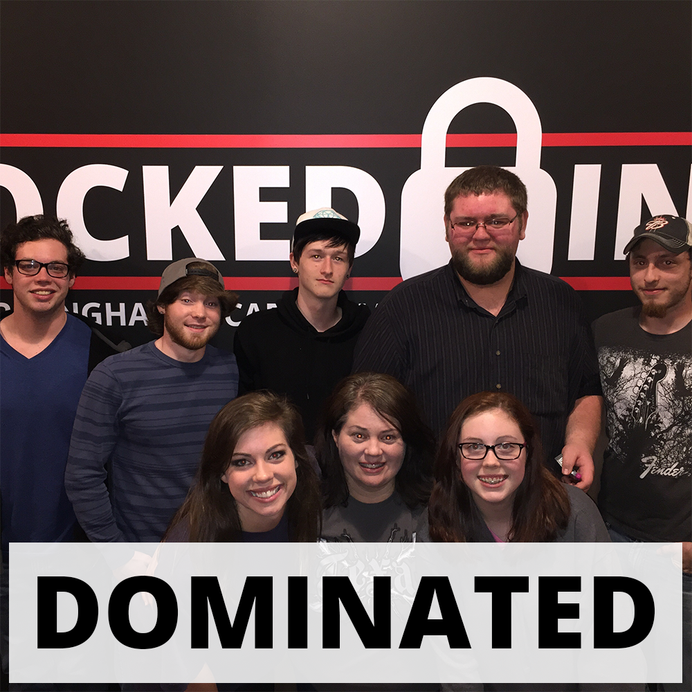 lockedinbhm's tweet photo. The Laboratory in 38 minutes .. With only a 15% success rate ... Awesome! #lockedin #escapegame #canyouescapeintime http://t.co/PNvXFlx3kx