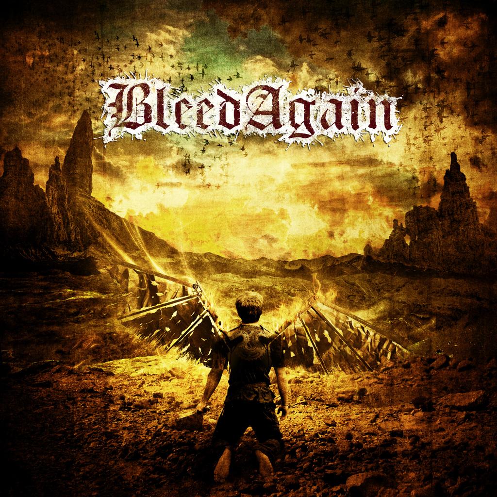 BleedAgainUK's tweet image. Here is the artwork for our new self titled EP. This will be available on May 1st as we head out on tour. #metal #EP