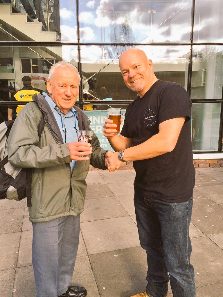 TheAleTrail's tweet photo. This is Britain's most prolific beer drinker 57 THOUSAND different beers! #BeerTicker king Brian Moore @nclbcf http://t.co/iwfovhEDyW