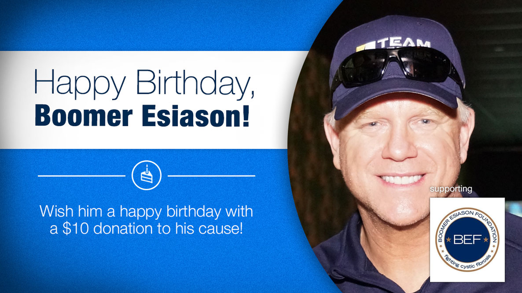 Happy Birthday Wish him happy birthday with a $10 donation to 