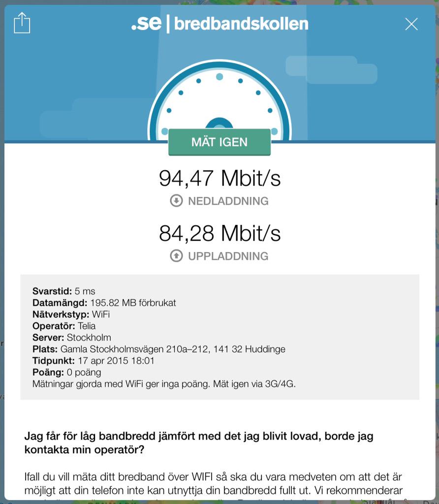 Fiberpower 💪🏼 Nöjd grabb!