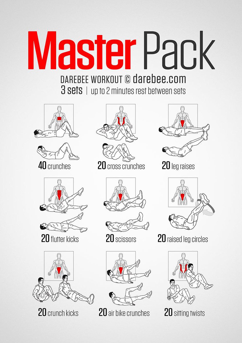 Darebee On Twitter Masterpack Workout Fbsy2supcl Workout 