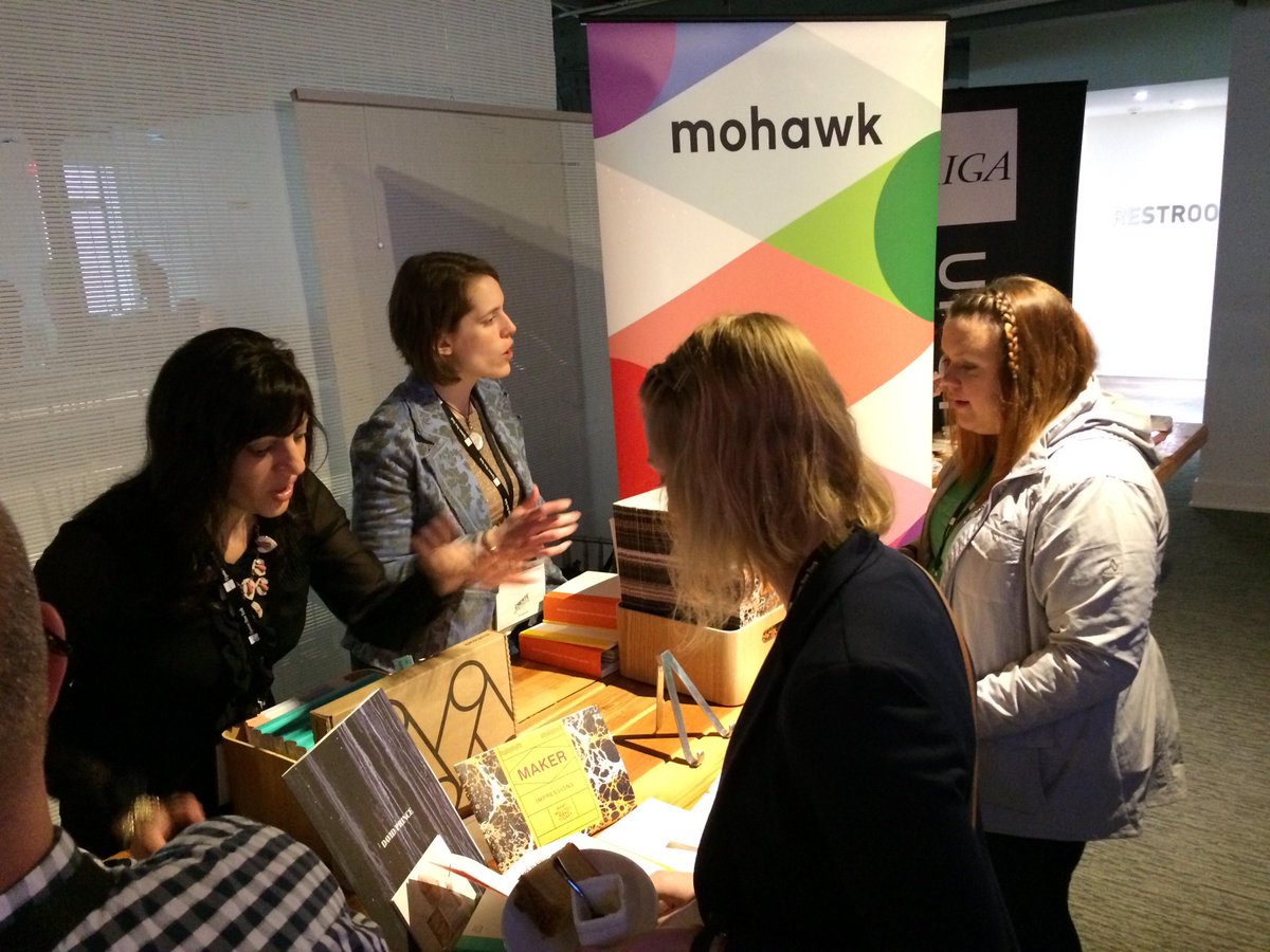 mohawkpaper's tweet photo. Hey #CreateUpstate! Come stop by the Mohawk booth and say hello! http://t.co/tQdvUYnbAg