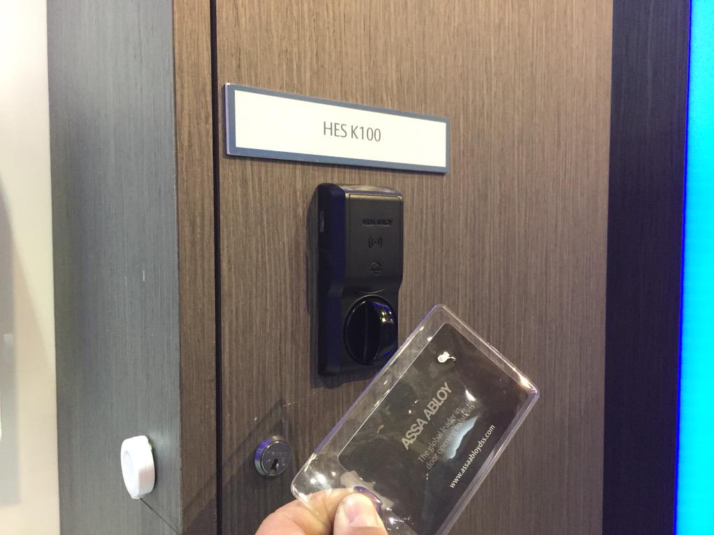 Smart_Home_Bros's tweet photo. ASSA ABLOY booth at ISC West in Las Vegas. @ASSAABLOY @YaleRealLiving @ISCEvents #ISCW15 #ISCW2015 #ISCWest http://t.co/EbkkqRUTHe