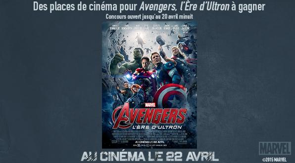 TeleLoisirs's tweet photo. RT+Follow pour tenter de remporter des places pour le film Avengers, l’Ere d’Ultron #Concours http://t.co/ZXfoYWZLSM http://t.co/YbufeSkExN