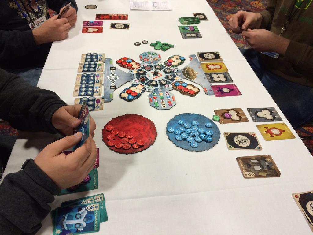 ConclaveofGamer's tweet image. Far Space Foundry at #CoG15.