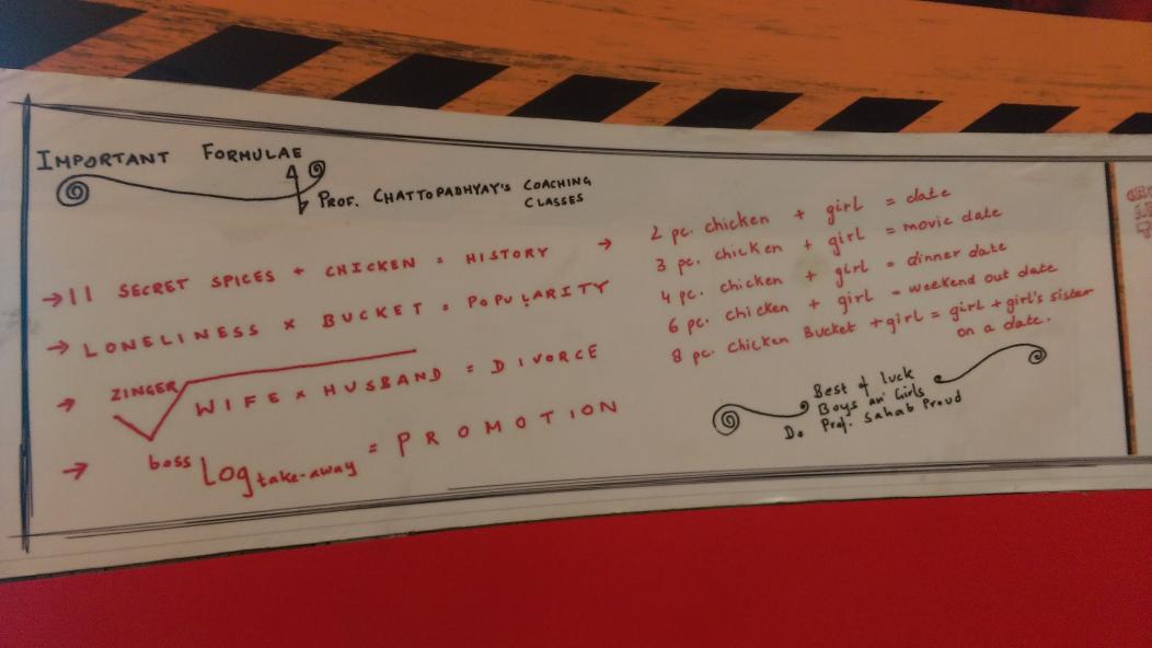 akkii4fun's tweet image. Important Formulae @KFC_India #unique #interestingtoread #whileeating....