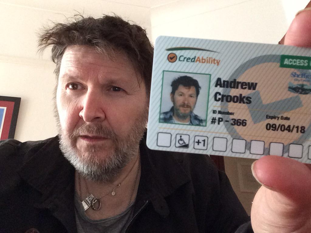 CrooksAndrew's tweet photo. wey hey - got my Access Card so can book - 
http://t.co/2RR30LcHMt @CredAccessCard @DisabilitySheff @O2AcademySheff http://t.co/006oNUiZsw