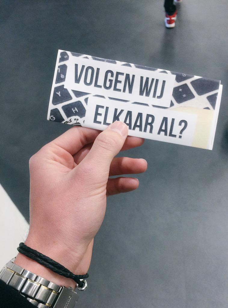 KAJVANDERVOORT's tweet photo. Volgen wij elkaar al? http://t.co/8sVs72ZBNX
