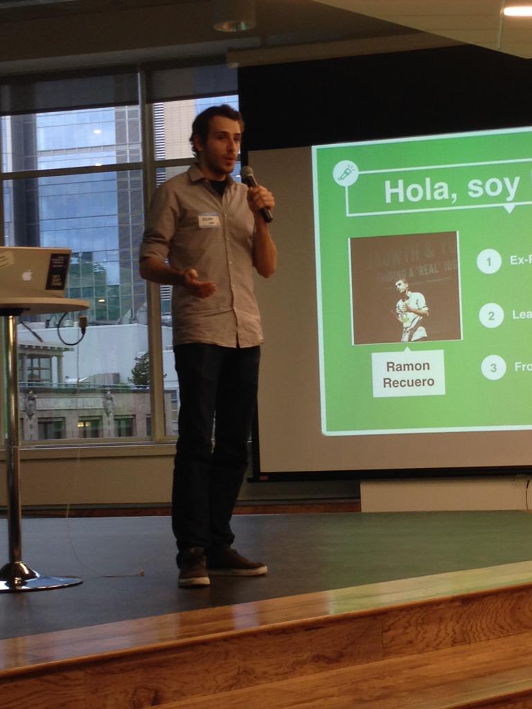 HVerespej's tweet photo. #swsea in action at @Moz. @jonathangags @doppenhe @TheDahv @abe238 @ramonrecuero @SUWSeattle http://t.co/l4aZCWSKd1