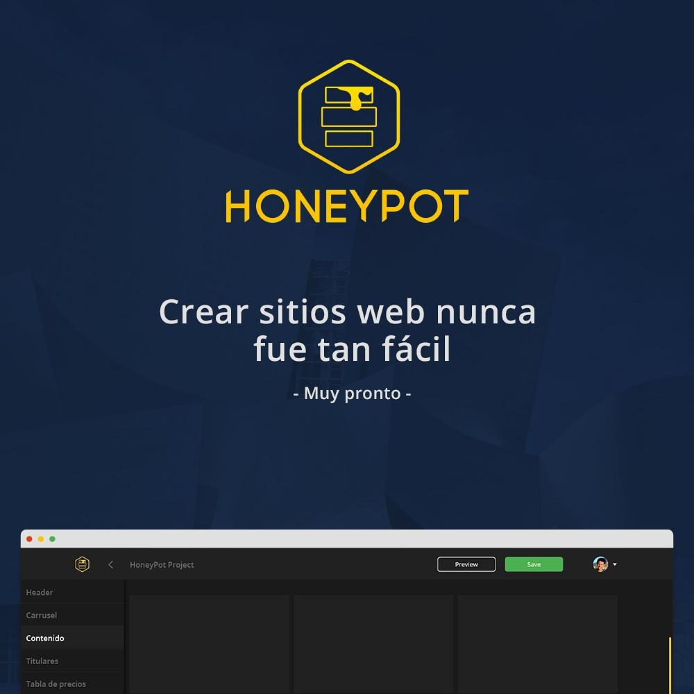 uxlabmx's tweet image. HoneyPot is coming, an easy way to create your websites. #UXLABteam #UIUX #WebDesign