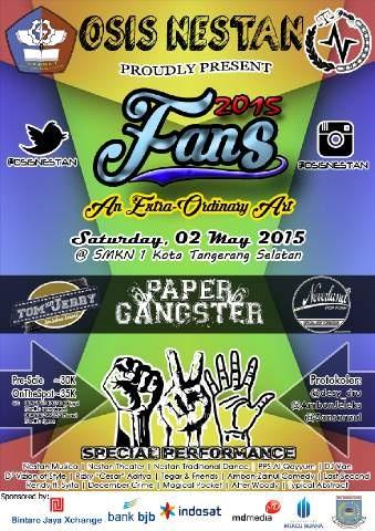 Liarkan\m/"<a href="/paperHCgangster/">PaperGangster</a>: Hari ini... 15:30 wib kita di Pensi SMKN 1 Tangsel, see ya the pit!! Cc: <a href="/InfoPensi/">INFO PENSI</a> "