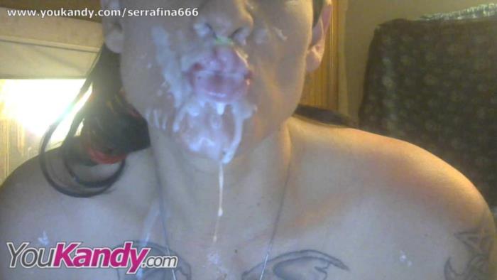 CamModelsxxx's tweet image. New gallery "bukkake night" uploaded to youkandy.com/serrafina666 by @Szandora666