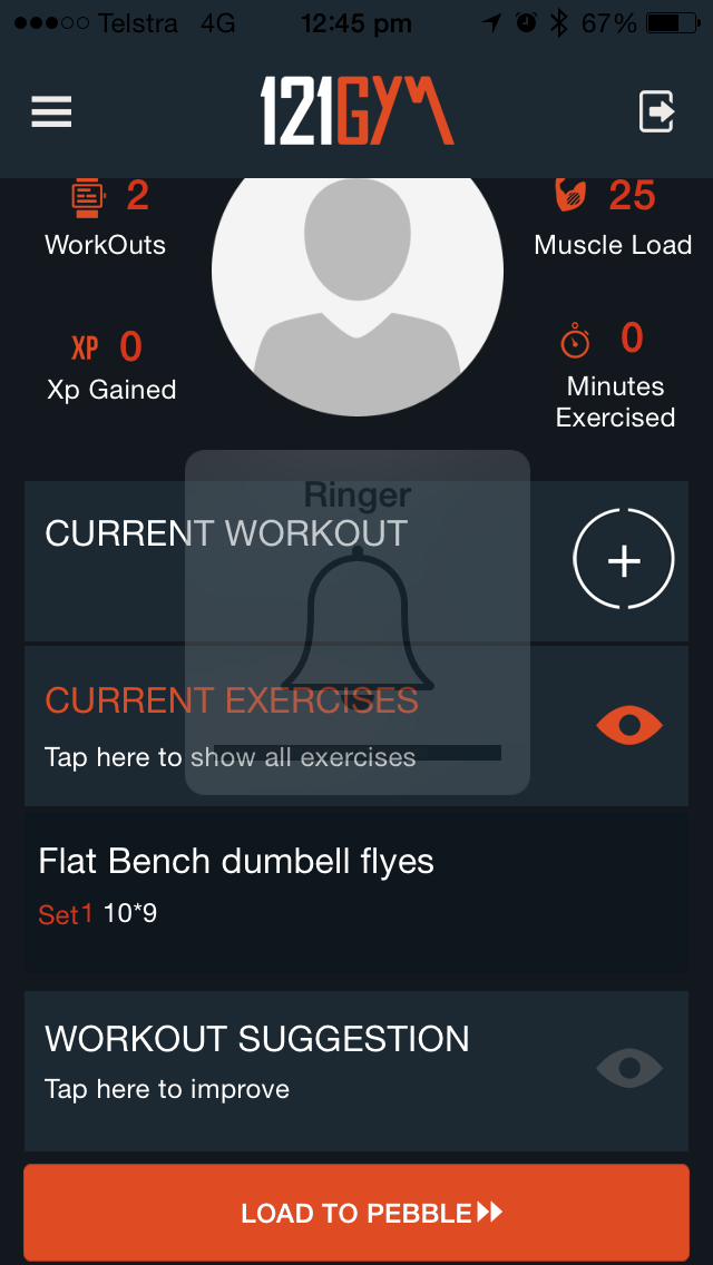 121Gym Workout App tweet media
