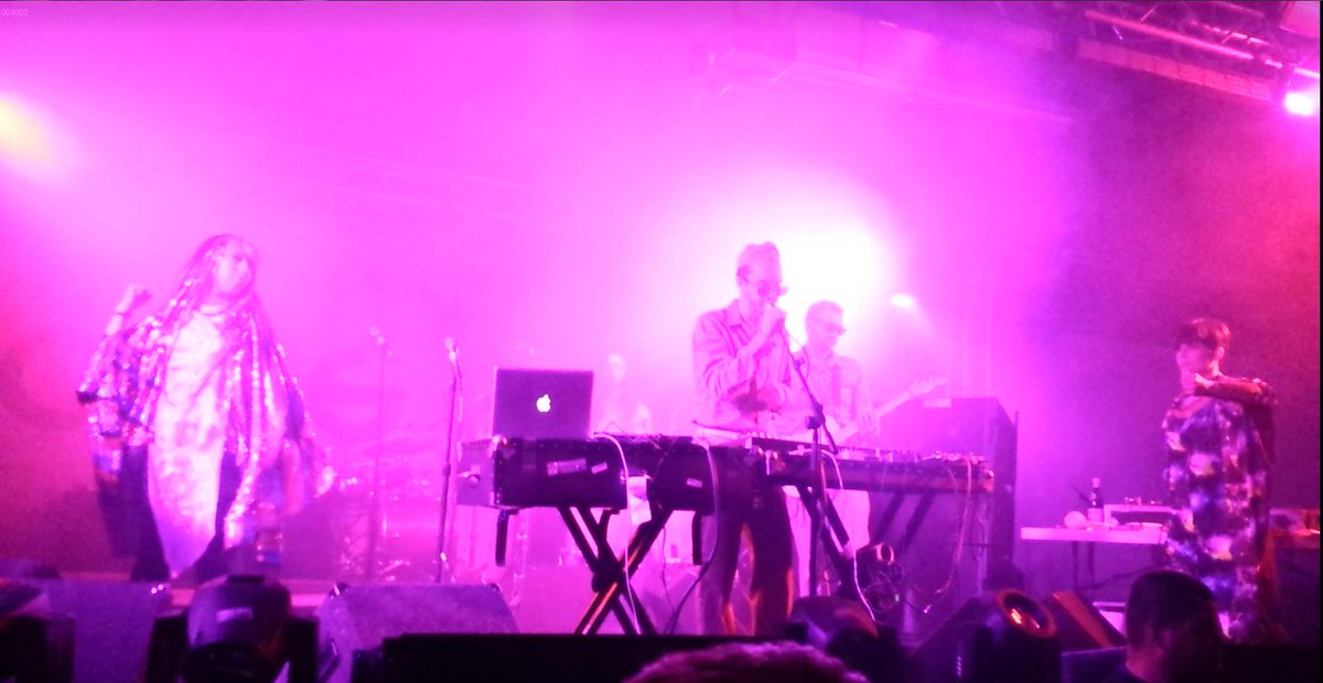 My mind was blown and my body moved seeing <a href="/thecrystalark/">The Crystal Ark</a> <a href="/gavinrussom/">1234567</a> @vivaruiz and crew at #moogfest <a href="/Moogfest/">Moogfest</a>