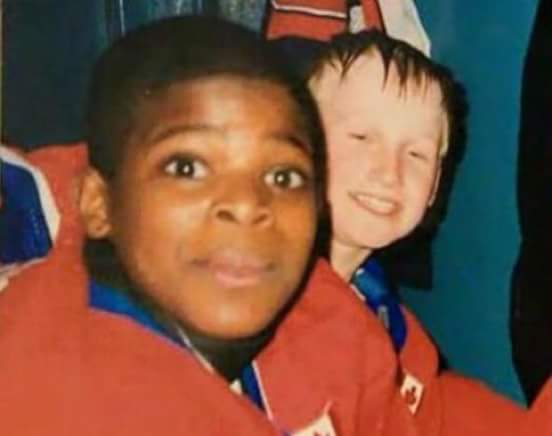 TigerStank's tweet photo. @PKSubban1   My 8 yr old son did not believe u grew up playing with Stamkos. Minor hockey at its best.  #Habs http://t.co/MpBl03WeFE