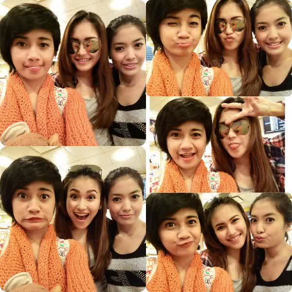 AyShaloversINA's tweet photo. 3 beautiful and cute girls @ayutingting_new  @Shaheer_S  #throwbackIndia http://t.co/AxRqPnAe4e