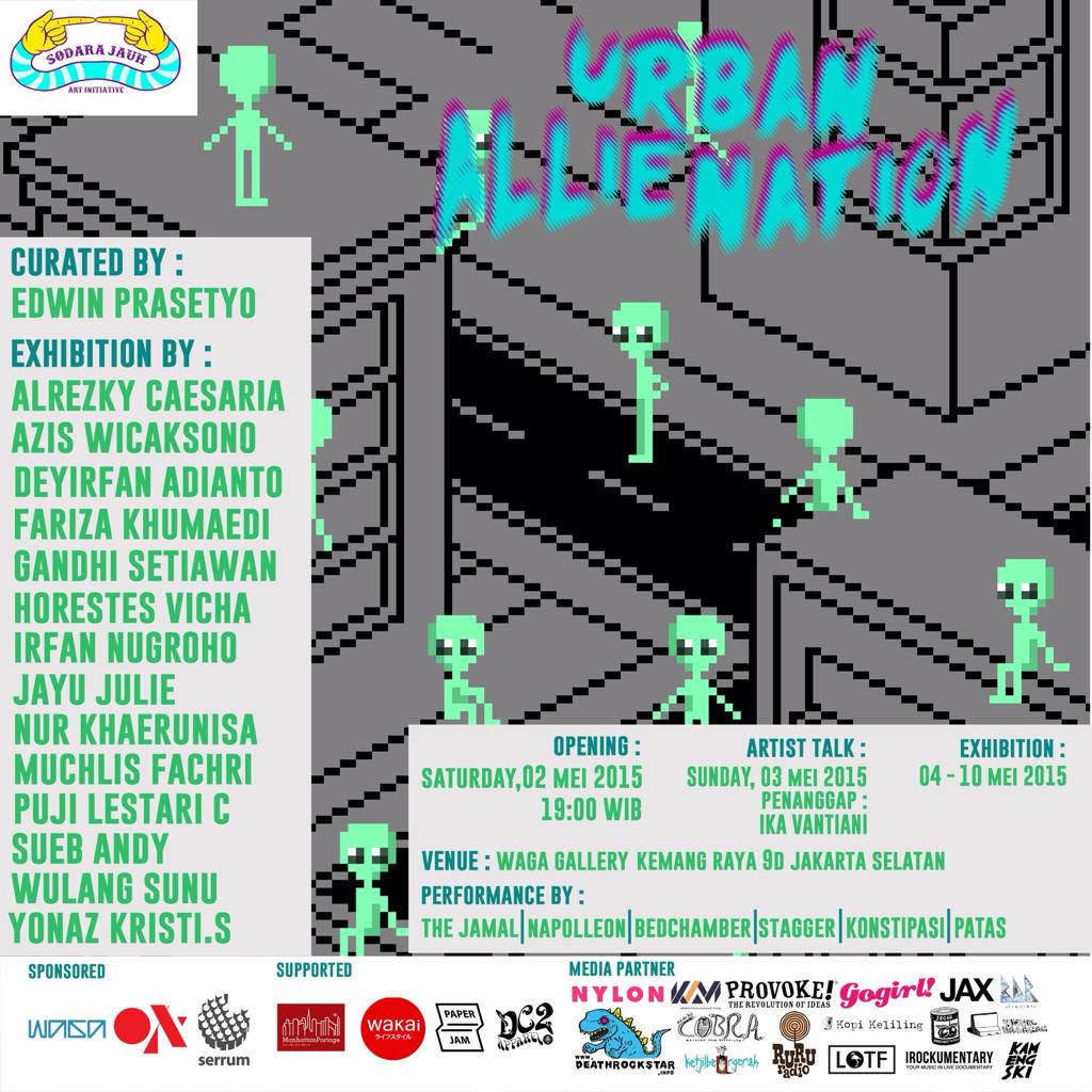 hari ini ya, bada isya langsung gas nih. info detail ada di pikcur bawah. #urbanalienation