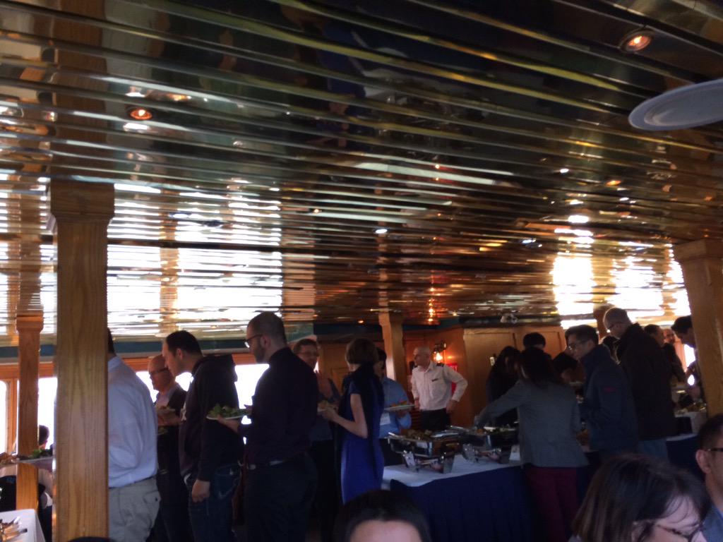 CITEQUAD2015's tweet photo. Amazing weather for the boat cruise. We hope everyone had a good time too! #quad2015 http://t.co/9KUvgHwn6J