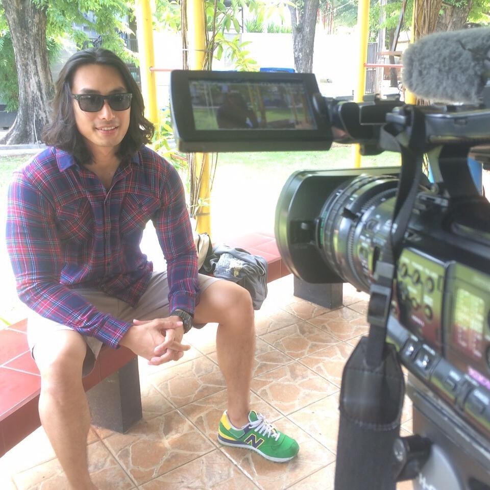 The one and only <a href="/JustinJevier/">Jevier Justin</a> wearin "Neptune Tartan Shirt" in Eksis Abis at Trans7. Thank you for your support !