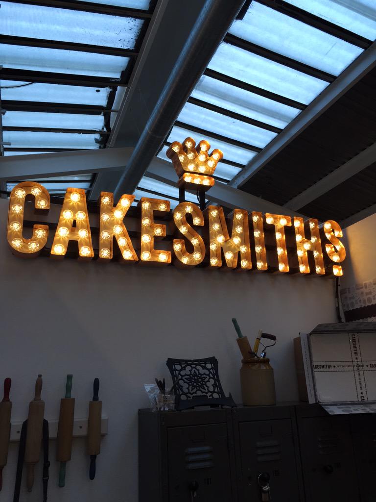We could have sold our new cake tin inspired light box a zillion times. Thanks <a href="/ShapeBristol/">Shape Studio</a> you guys rock!