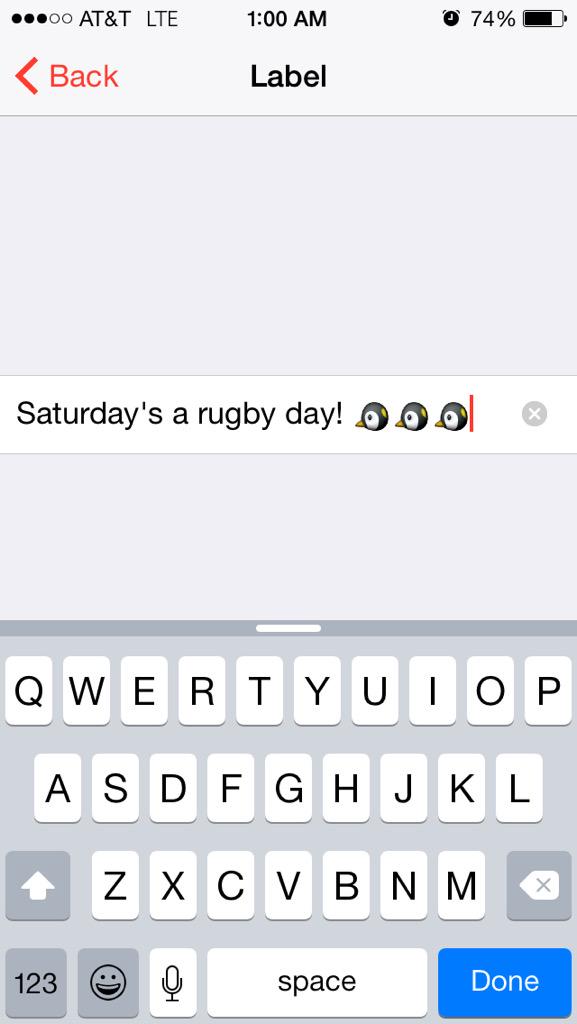 alexa_bryner's tweet photo. Last time setting this alarm for the season #SNAFU #6peoplemakingitwork http://t.co/45KuV9aS9H