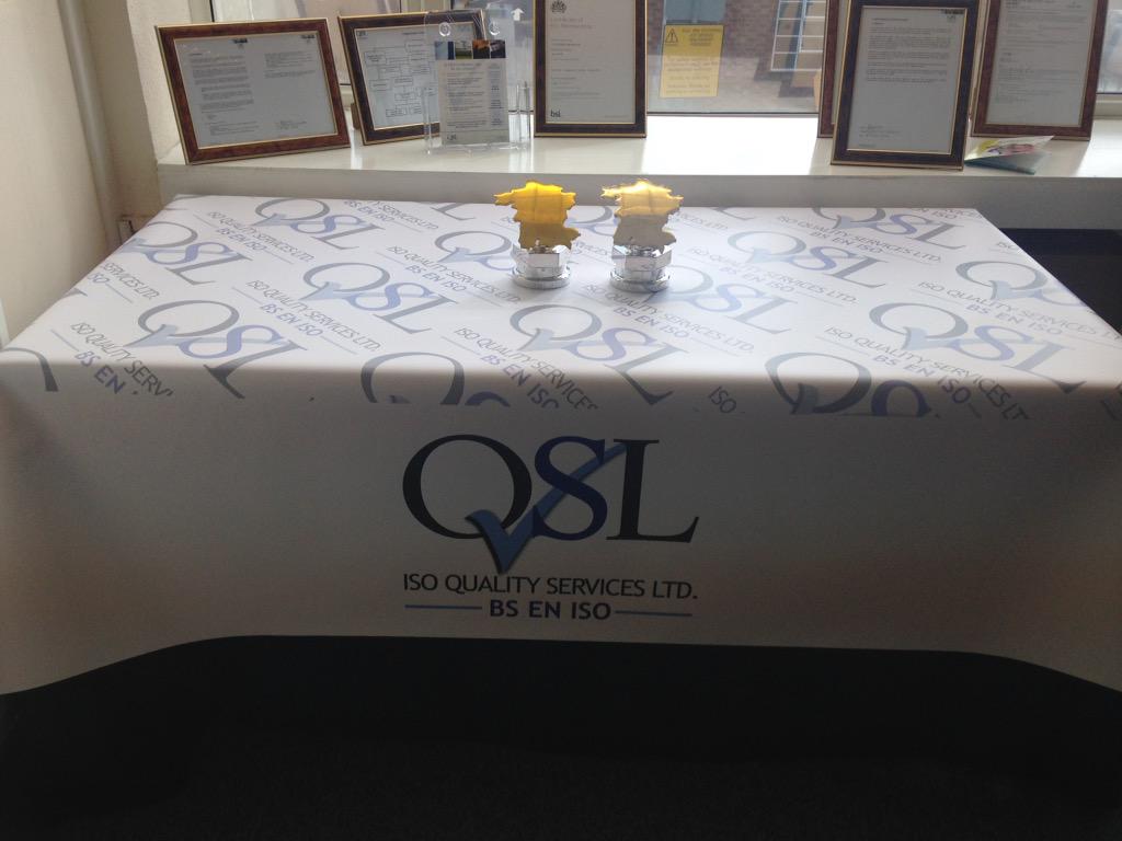 ISOQSL's tweet photo. Our fantastic tablecloth by @sdps - thank you @GoCoolerWorld for putting us in touch!! #workingtogether http://t.co/Z0Iuzc3XmZ