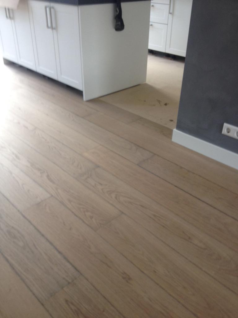 CeesNoppe's tweet image. Vandaag afgeleverd grigio sluiergrijs ook prima geschikt voor een open keuken .