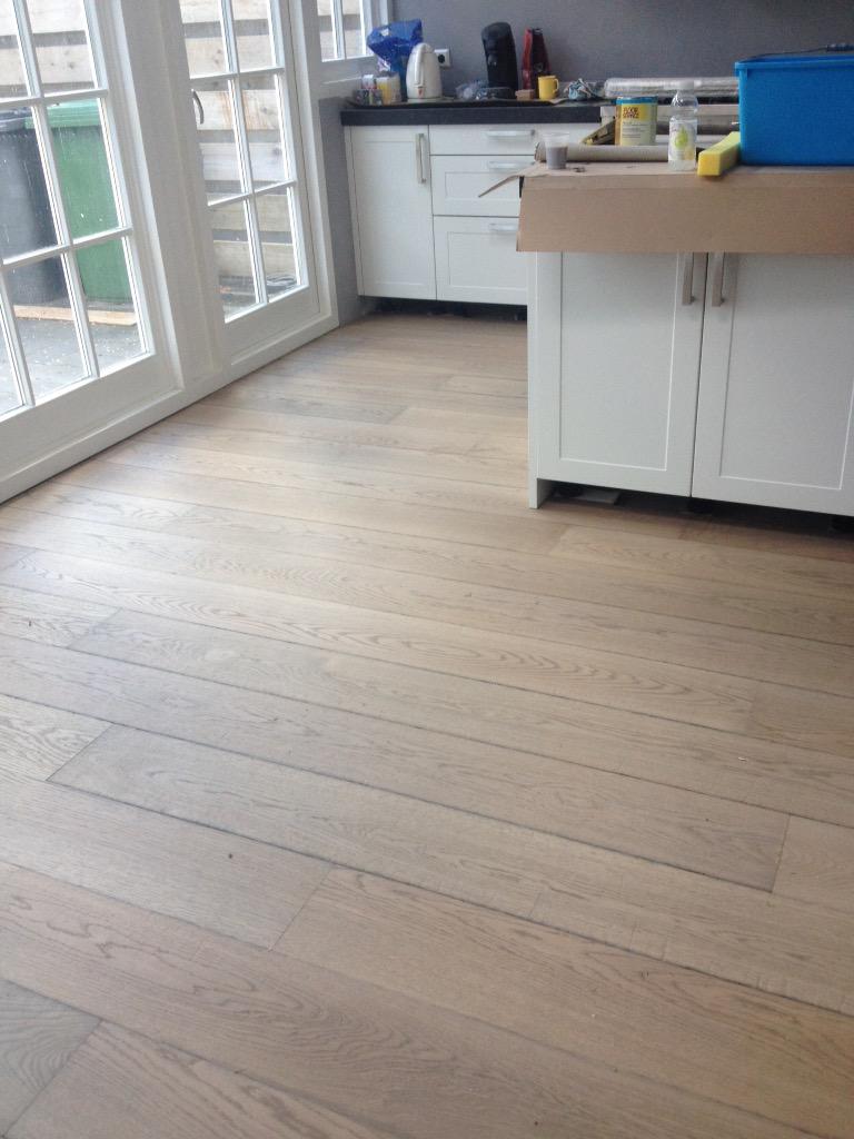 CeesNoppe's tweet image. Vandaag afgeleverd grigio sluiergrijs ook prima geschikt voor een open keuken .