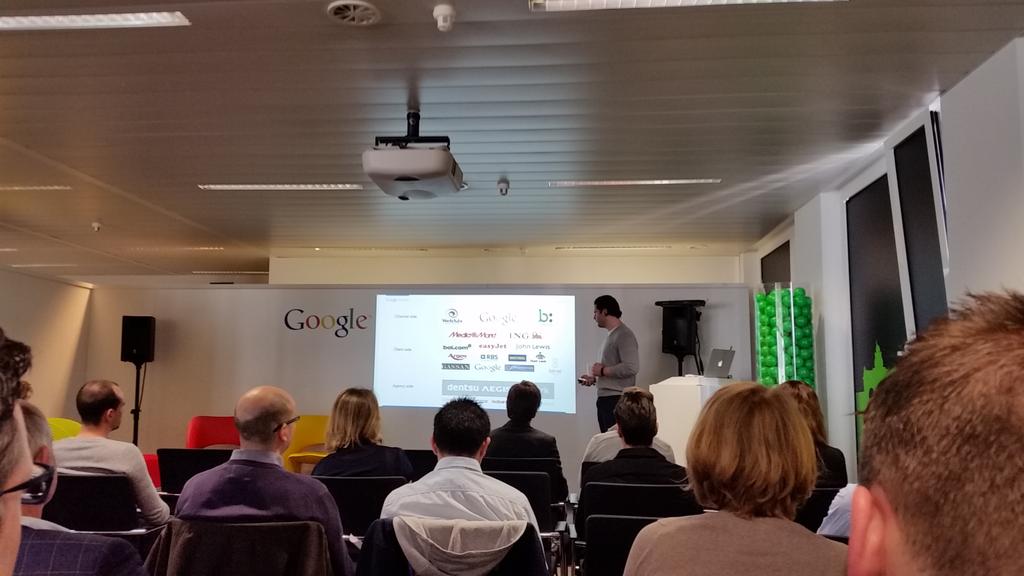 christiaanseo's tweet photo. Today: Grow your Business Academy @google #googlepartners #googlebrussels @Boljoro http://t.co/vd1y3xKfYi