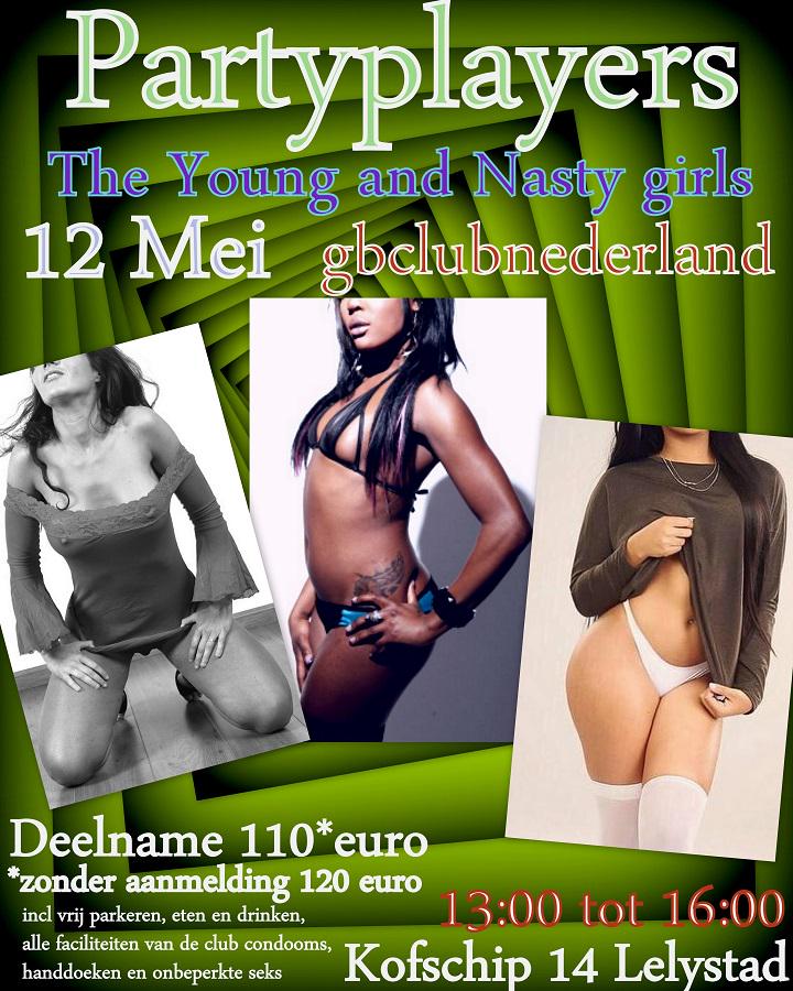 12 mei in <a href="/SwingersworldPP/">PartyPlayers</a> 3 x hot and Nasty Met de NEW CHRISTINA NEW Sylvie en de mooie verlegen Liz #gangbang