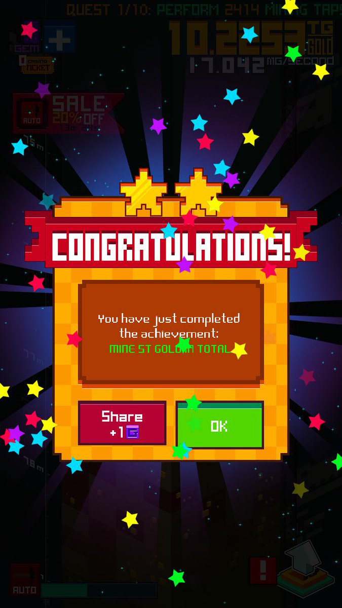 BloodyAnimation's tweet image. I have just completed the achievement: "MINE 5T GOLD IN TOTAL". #CenturyCity itunes.apple.com/us/app/id95568…