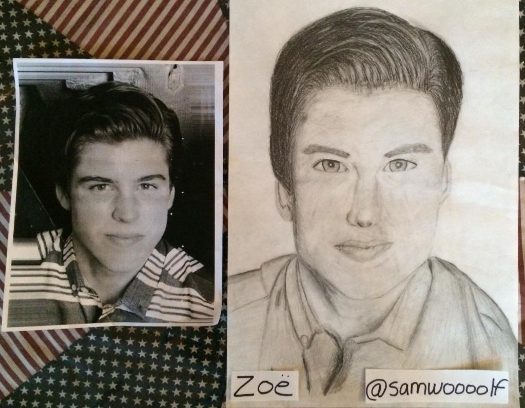 KickMeSirens's tweet photo. I think this picture @SamWoooolf drew for you deserves a RT @samwoolfmusic #AskSamAndAlex http://t.co/vqMEvBVwAb