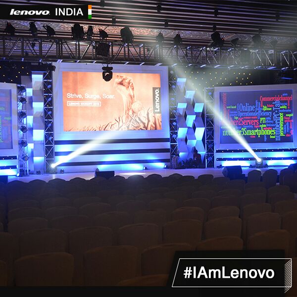 The Lenovo World Tour hits India. All geared up for the <a href="/lenovo_in/">Lenovo India</a> India Kick Off #iamlenovo