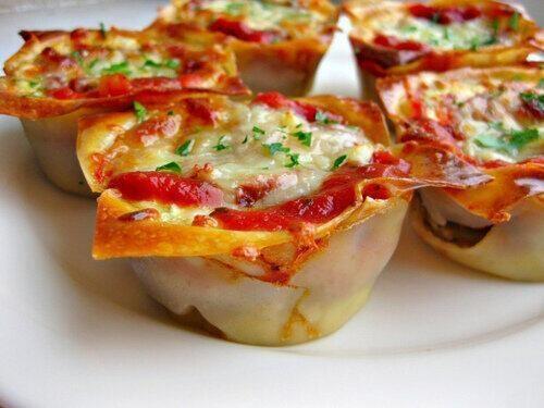 Lasagna Cupcakes ^